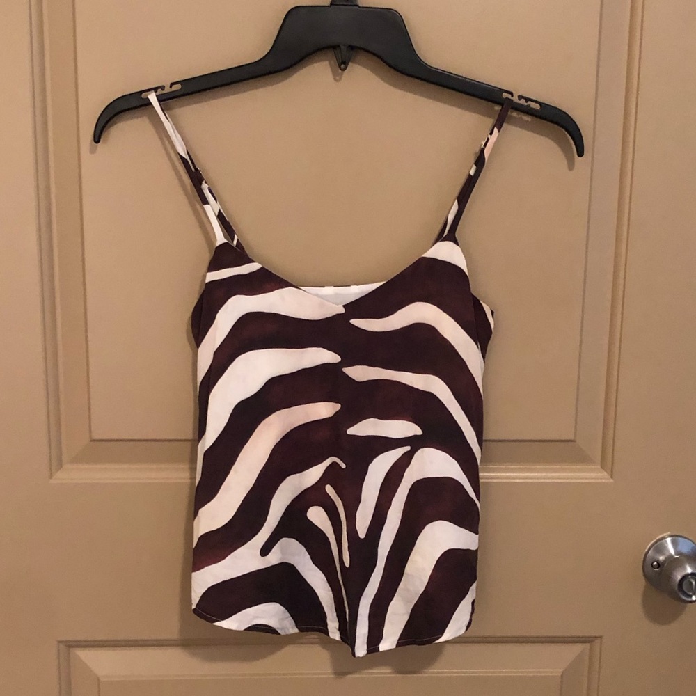 Zebra Print Tank